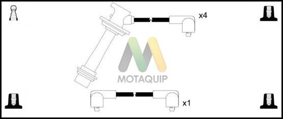 Motaquip LDRL1229 - Комплект запалителеи кабели vvparts.bg
