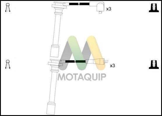 Motaquip LDRL1791 - Комплект запалителеи кабели vvparts.bg