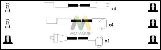 Motaquip LDRL176 - Комплект запалителеи кабели vvparts.bg