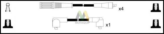 Motaquip LDRL1707 - Комплект запалителеи кабели vvparts.bg