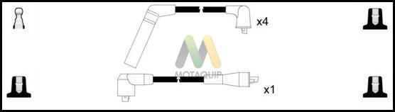 Motaquip LDRL1714 - Комплект запалителеи кабели vvparts.bg