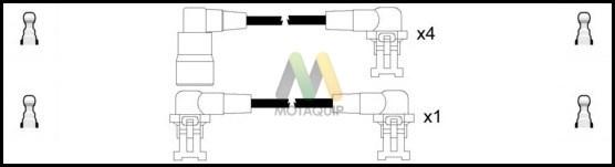 Motaquip LDRL1710 - Комплект запалителеи кабели vvparts.bg