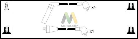 Motaquip LDRL1718 - Комплект запалителеи кабели vvparts.bg