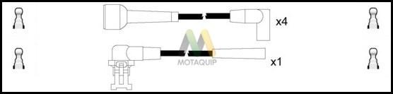 Motaquip LDRL1738 - Комплект запалителеи кабели vvparts.bg