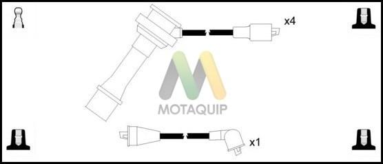 Motaquip LDRL1776 - Комплект запалителеи кабели vvparts.bg