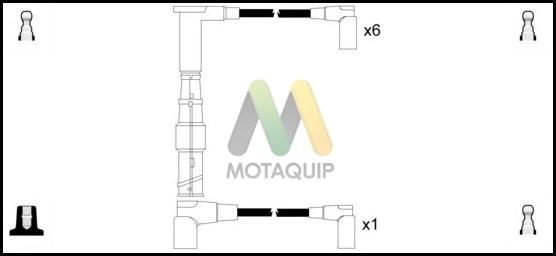 Motaquip LDRL1777 - Комплект запалителеи кабели vvparts.bg