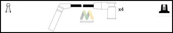 Motaquip LDRL826 - Комплект запалителеи кабели vvparts.bg