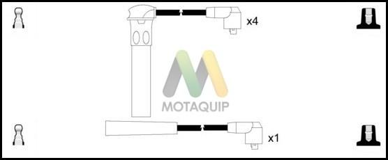 Motaquip LDRL379 - Комплект запалителеи кабели vvparts.bg