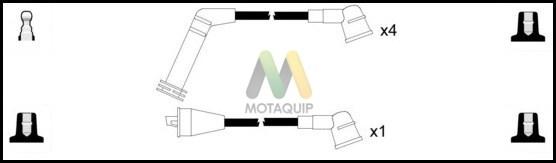 Motaquip LDRL706 - Комплект запалителеи кабели vvparts.bg