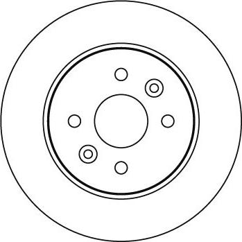 Motaquip LVBD1025Z - Спирачен диск vvparts.bg