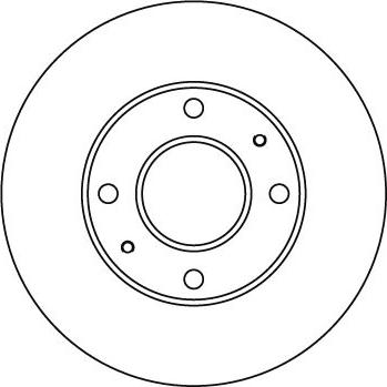 Motaquip LVBD1145Z - Спирачен диск vvparts.bg