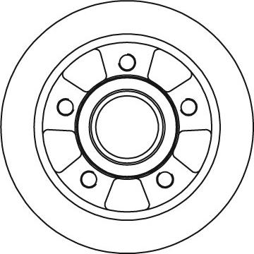 Motaquip LVBD1156Z - Спирачен диск vvparts.bg