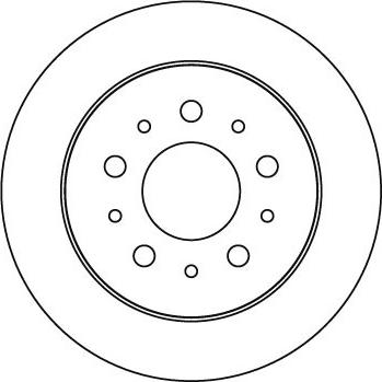 Motaquip LVBD1172 - Спирачен диск vvparts.bg