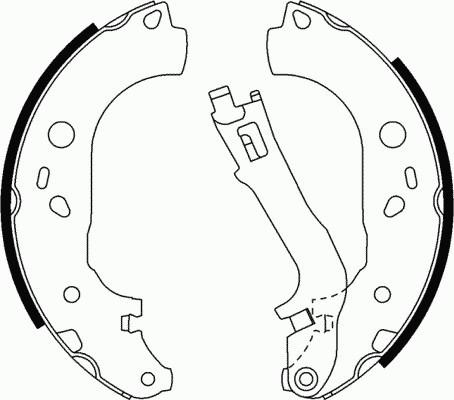 Motaquip LVBS792 - Комплект спирачна челюст vvparts.bg