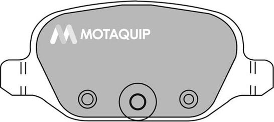 Motaquip LVXL995 - Комплект спирачно феродо, дискови спирачки vvparts.bg