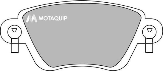 Motaquip LVXL997 - Комплект спирачно феродо, дискови спирачки vvparts.bg