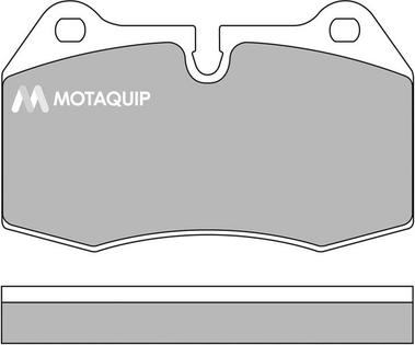 Motaquip LVXL463 - Комплект спирачно феродо, дискови спирачки vvparts.bg