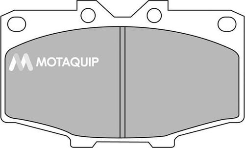 Motaquip LVXL421 - Комплект спирачно феродо, дискови спирачки vvparts.bg