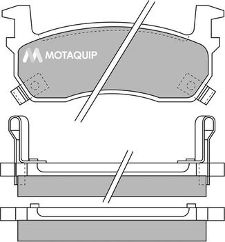 ITN 16-BP1196 - Комплект спирачно феродо, дискови спирачки vvparts.bg