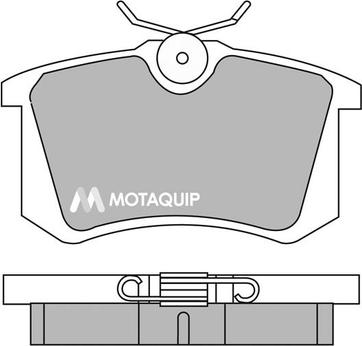 Motaquip LVXL504 - Комплект спирачно феродо, дискови спирачки vvparts.bg