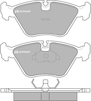 JP Group 1463600510 - Комплект спирачно феродо, дискови спирачки vvparts.bg