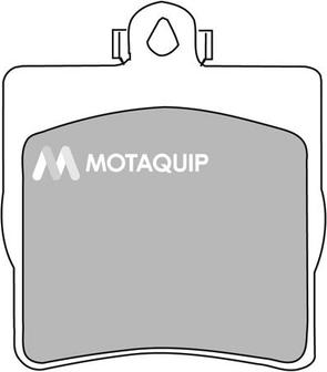 Motaquip LVXL530 - Комплект спирачно феродо, дискови спирачки vvparts.bg