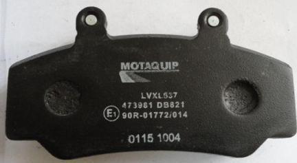 Motaquip LVXL537 - Комплект спирачно феродо, дискови спирачки vvparts.bg