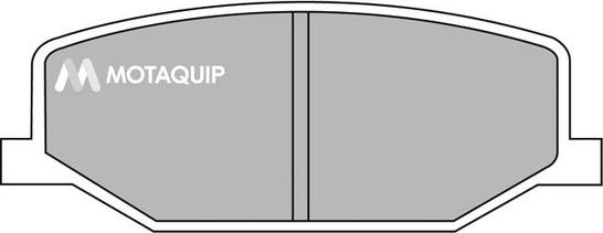 Motaquip LVXL528 - Комплект спирачно феродо, дискови спирачки vvparts.bg