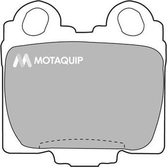 Motaquip LVXL574 - Комплект спирачно феродо, дискови спирачки vvparts.bg