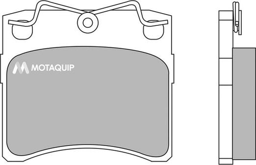 Motaquip LVXL694 - Комплект спирачно феродо, дискови спирачки vvparts.bg