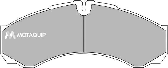 Motaquip LVXL685 - Комплект спирачно феродо, дискови спирачки vvparts.bg