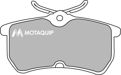 Motaquip LVXL680 - Комплект спирачно феродо, дискови спирачки vvparts.bg