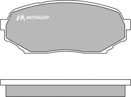 Motaquip LVXL679 - Комплект спирачно феродо, дискови спирачки vvparts.bg