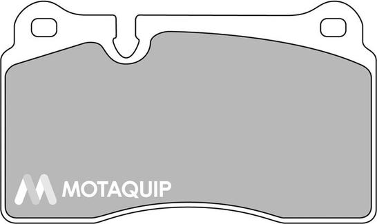 Motaquip LVXL1445 - Комплект спирачно феродо, дискови спирачки vvparts.bg