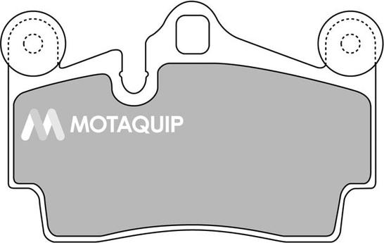 Motaquip LVXL1433 - Комплект спирачно феродо, дискови спирачки vvparts.bg