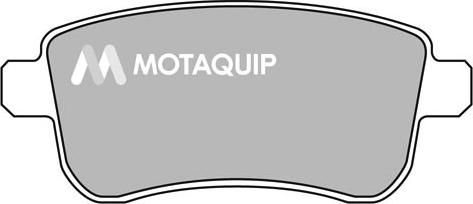 Motaquip LVXL1428 - Комплект спирачно феродо, дискови спирачки vvparts.bg