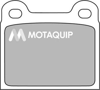 Motaquip LVXL151 - Комплект спирачно феродо, дискови спирачки vvparts.bg