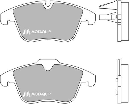 Motaquip LVXL1682 - Комплект спирачно феродо, дискови спирачки vvparts.bg