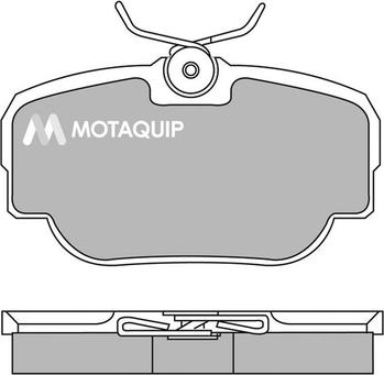 Motaquip LVXL167 - Комплект спирачно феродо, дискови спирачки vvparts.bg