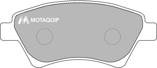 Motaquip LVXL1096 - Комплект спирачно феродо, дискови спирачки vvparts.bg