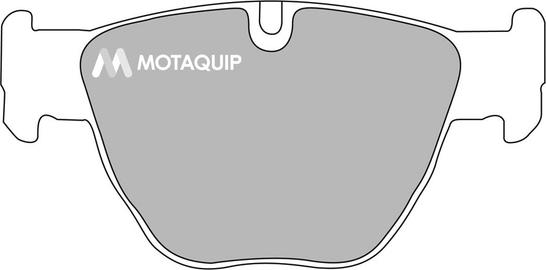 Motaquip LVXL1059 - Комплект спирачно феродо, дискови спирачки vvparts.bg