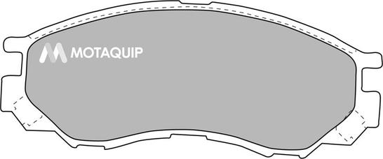 Motaquip LVXL1082 - Комплект спирачно феродо, дискови спирачки vvparts.bg