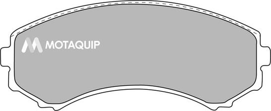 Motaquip LVXL1079 - Комплект спирачно феродо, дискови спирачки vvparts.bg