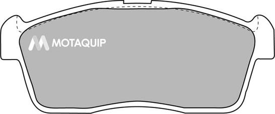 Motaquip LVXL1101 - Комплект спирачно феродо, дискови спирачки vvparts.bg