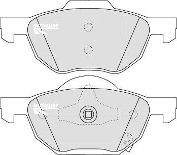 Motaquip LVXL1186 - Комплект спирачно феродо, дискови спирачки vvparts.bg