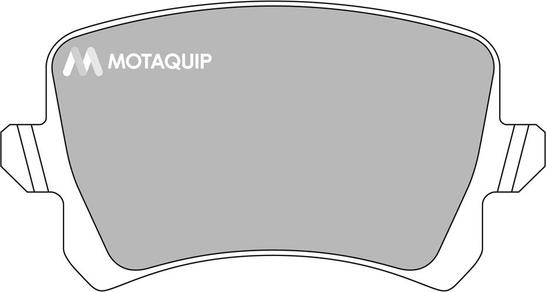 Motaquip LVXL1391 - Комплект спирачно феродо, дискови спирачки vvparts.bg