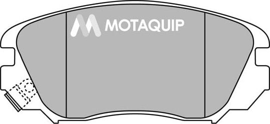 Motaquip LVXL1393 - Комплект спирачно феродо, дискови спирачки vvparts.bg