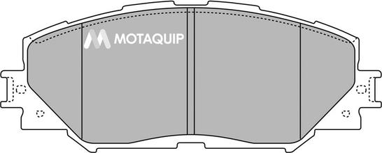 Motaquip LVXL1362 - Комплект спирачно феродо, дискови спирачки vvparts.bg