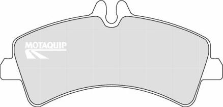 Motaquip LVXL1315 - Комплект спирачно феродо, дискови спирачки vvparts.bg