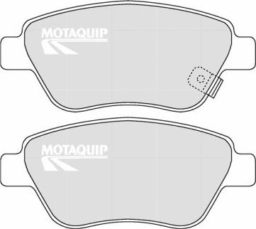 Motaquip LVXL1320 - Комплект спирачно феродо, дискови спирачки vvparts.bg